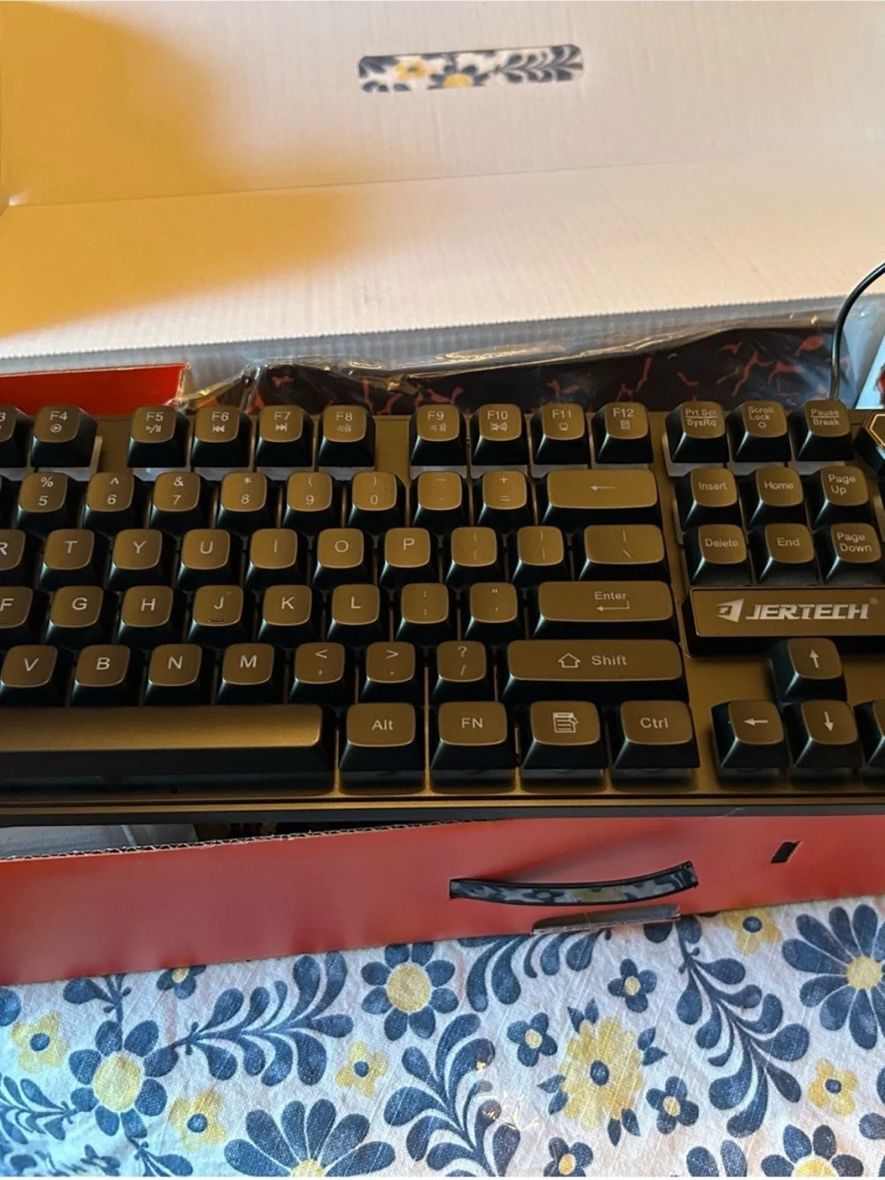 Victory CT4-01 RGB Gaming Keyboard + Headset Combo